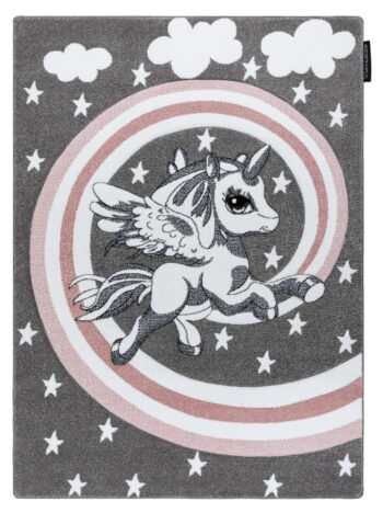 Dywany Łuszczów, Detský kusový koberec Petit Pony grey, 120x170, šedá, detská izba