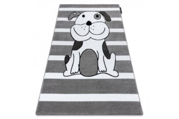 Dywany Łuszczów, Detský kusový koberec Petit Puppy grey, 200x290, šedá, detská izba