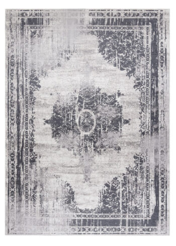 Dywany Łuszczów, Kusový koberec ANDRE Ornament 1187, 160x220, šedá, chodba / predsieň
