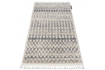 Dywany Łuszczów, Kusový koberec Berber Agadir G0522 cream and grey, 80x150, béžová, obývacia izba