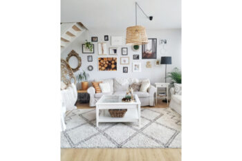 Dywany Łuszczów, Kusový koberec Berber Asila B5970 cream and brown, 200x290, béžová, obývacia izba