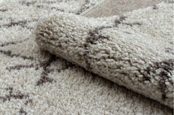 Dywany Łuszczów, Kusový koberec Berber Fez G0535 cream and brown, 80x150, béžová, obývacia izba