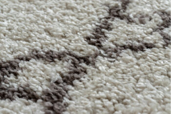 Dywany Łuszczów, Kusový koberec Berber Fez G0535 cream and brown, 80x150, béžová, obývacia izba