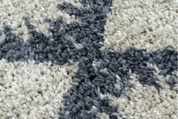 Dywany Łuszczów, Kusový koberec Berber Maknes B5910 cream and grey, 160x220, biela, obývacia izba