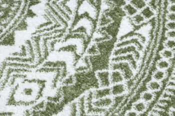 Dywany Łuszczów, Kusový koberec Napkin green kruh, 100x100 (priemer) kruh, zelená, chodba / predsieň