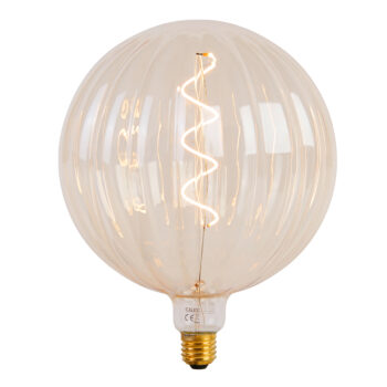 E27 Stmievateľná LED žiarovka G200 Jantárová 4W 240lm 2000K