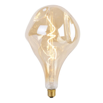 E27 Stmievateľná LED žiarovka PS160 zlatá 6W 340lm 1800K