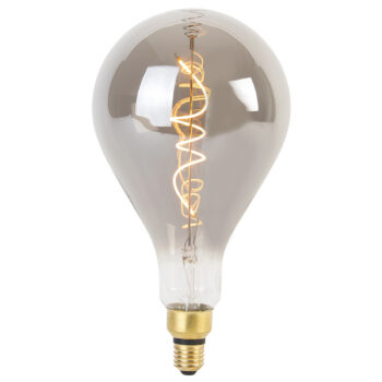 E27 Stmievateľná LED žiarovka so špirálovým vláknom A165 Dymová 4W 120lm 1800K