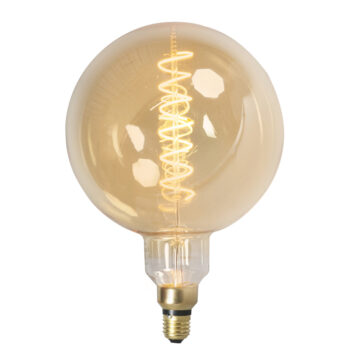 E27 Stmievateľná LED žiarovka špirálový filament G200 3W 200lm 2100K