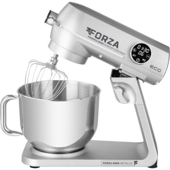 ECG Forza 6600 kuchynský robot Metallo Argento