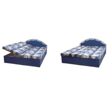 Predstavujeme vám čalúnenú manželskú posteľ s úložným priestorom Edvin 7 M v elegantnej modrej farbe, ktorá sa stane skvostom vašej spálne. Táto moderná posteľ je navrhnutá pre dvoch dospelých a ponúka komfortný priestor na spanie s rozmermi 160 x 190 cm. Jej štýlový vzhľad a praktické funkcie…