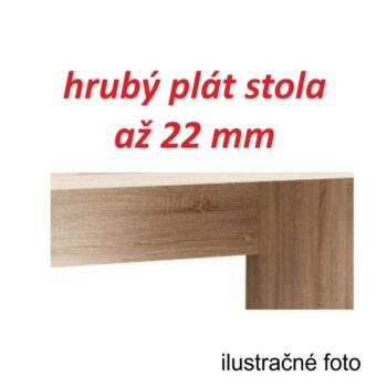 KONDELA Egon New písací stôl buk – Obrázok 2