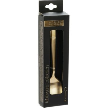 EH Súprava zlatých čajových lyžičiek 4 ks, 15 cm, 15 cm