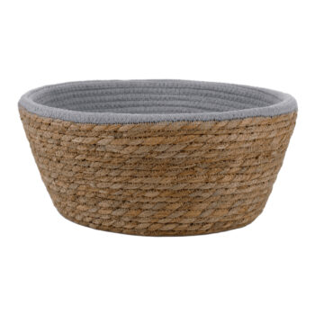 Pletený kôš Elif 26x29 cm v elegantnej kombinácii sivej a prírodnej farby je ideálnym doplnkom pre váš interiér. Tento moderný kôš od značky KONDELA je navrhnutý tak, aby spĺňal nielen estetické, ale aj praktické požiadavky na úložný priestor. Vďaka svojmu okrúhlemu tvaru a kompaktným rozmerom…
