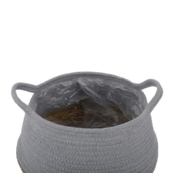 Pletený kôš Elif 26x29 cm v elegantnej kombinácii sivej a prírodnej farby je ideálnym doplnkom pre váš interiér. Tento moderný kôš od značky KONDELA je navrhnutý tak, aby spĺňal nielen estetické, ale aj praktické požiadavky na úložný priestor. Vďaka svojmu okrúhlemu tvaru a kompaktným rozmerom…