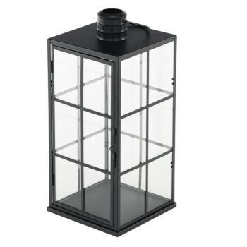 Objavte eleganciu a moderný dizajn s kovovým lampášom Elijar Typ 2, ktorý sa stane štýlovým doplnkom vášho interiéru. Tento lampáš v čiernej farbe je vyrobený z kvalitného kovu a skla, čo mu dodáva robustnosť a zároveň jemný vzhľad. S rozmermi 20 cm na šírku, 20 cm na hĺbku a výškou 44,5 cm je…
