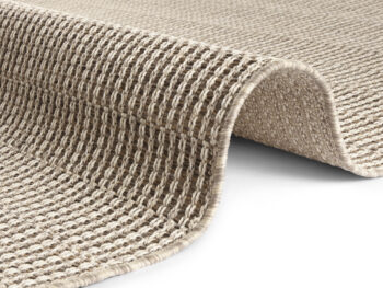 ELLE Decoration, Kusový koberec Brave 103608 Cream z kolekcie Elle – na von aj na doma, 80x150, béžová, chodba / predsieň