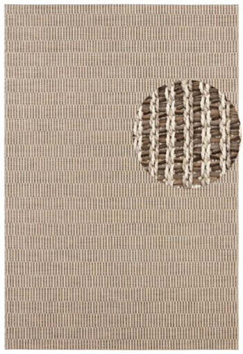 ELLE Decoration, Kusový koberec Brave 103608 Cream z kolekcie Elle – na von aj na doma, 80x150, béžová, chodba / predsieň