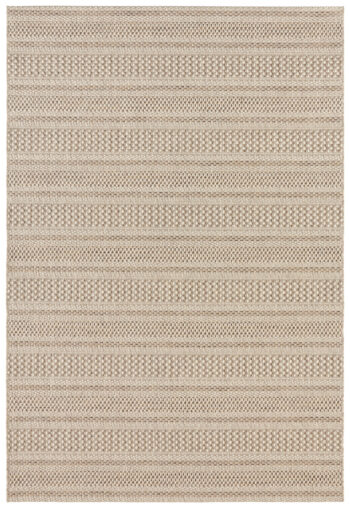 ELLE Decoration, Kusový koberec Brave 103612 Natural Brown z kolekcie Elle – na von aj na doma, 120x170, béžová, chodba / predsieň