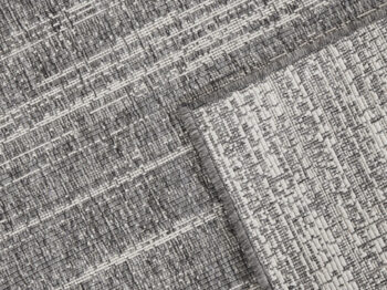 ELLE Decoration, Kusový koberec Gemini 105543 Silver z kolekcie Elle – na von aj na doma, 240x340, šedá, chodba / predsieň