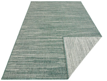 ELLE Decoration, Kusový koberec Gemini 105547 Green z kolekcie Elle – na von aj na doma, 120x170, zelená, chodba / predsieň