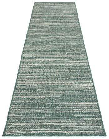 ELLE Decoration, Kusový koberec Gemini 105547 Green z kolekcie Elle – na von aj na doma, 120x170, zelená, chodba / predsieň