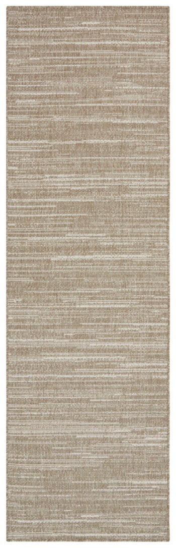 ELLE Decoration, Kusový koberec Gemini 105548 Linen z kolekcie Elle – na von aj na doma, 80x150, béžová, chodba / predsieň