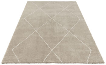 ELLE Decoration, Kusový koberec Glow 103664 Beige / Cream z kolekcie Elle, 160x230, béžová, obývacia izba