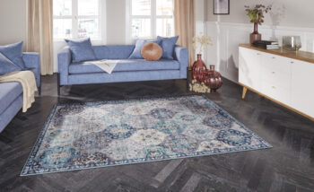 ELLE Decoration, Kusový koberec Imagination 104205 Denim / Blue z kolekcie Elle, 160x230, modrá, chodba / predsieň