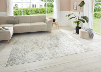 ELLE Decoration, Kusový koberec Maywand 105059 Beige, Copper z kolekcie Elle, 140x95, béžová, obývacia izba