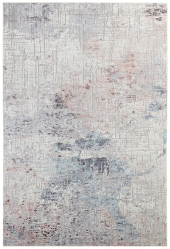 ELLE Decoration, Kusový koberec Maywand 105060 Grey, Rose, Blue z kolekcie Elle, 135x195, šedá, obývacia izba