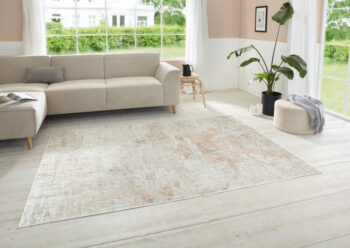 ELLE Decoration, Kusový koberec Maywand 105061 Beige, Peach z kolekcie Elle, 135x195, béžová, obývacia izba