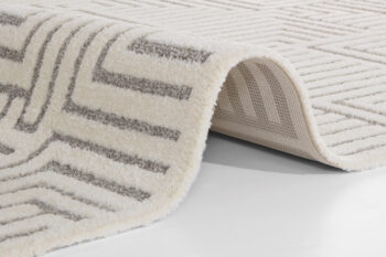 ELLE Decoration, Kusový koberec New York 105093 Cream, grey, 80x150, béžová, kancelária