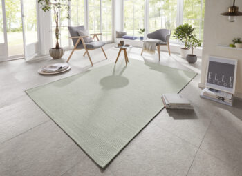 ELLE Decoration, Kusový koberec Secret 103557 Green z kolekcie Elle – na von aj na doma, 140x200, zelená, chodba / predsieň