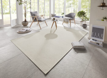 ELLE Decoration, Kusový koberec Secret 103559 Cream, Beige z kolekcie Elle – na von aj na doma, 160x230, béžová, chodba / predsieň