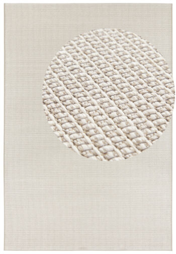 ELLE Decoration, Kusový koberec Secret 103559 Cream, Beige z kolekcie Elle – na von aj na doma, 160x230, béžová, chodba / predsieň