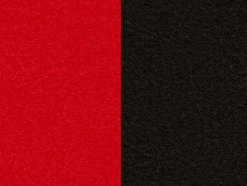 NABBI Belluno P rohová sedačka s rozkladom a úložným priestorom červená / čierna – Obrázok 5