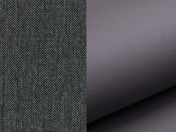 NABBI Salerno L rohová sedačka s rozkladom tmavosivá / sivá – Obrázok 2