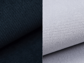 NABBI Ginzo L/P rohová sedačka s rozkladom a úložným priestorom tmavomodrá / svetlosivá – Obrázok 2