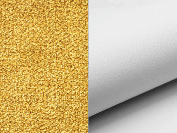 NABBI Salerno L rohová sedačka s rozkladom žltá / biela – Obrázok 2