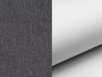 NABBI T4 taburetka sivá (Sawana 05) / biela (Soft 17) – Obrázok 2