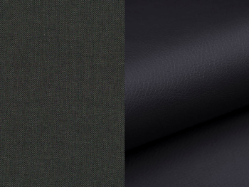 NABBI Licaro U P rohová sedačka u s rozkladom a úložným priestorom čierna (Sawana 14) / čierna (Soft 11) – Obrázok 2