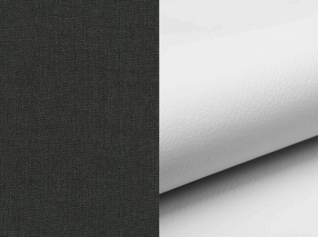 NABBI Limia rozkladacia pohovka čierna / biela – Obrázok 3