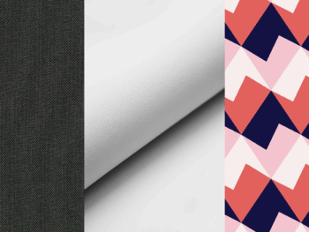 NABBI Copparo rozkladacia pohovka s úložným priestorom čierna / biela / vzor – Obrázok 3