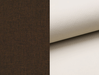 NABBI Calabria L/P rohová sedačka s rozkladom a úložným priestorom hnedá / béžová – Obrázok 3