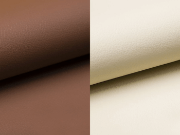 NABBI Belluno L rohová sedačka s rozkladom a úložným priestorom hnedá / krémová – Obrázok 4