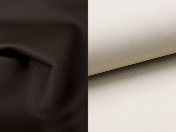 NABBI Folino 160 čalúnená manželská posteľ s roštom tmavohnedá / béžová – Obrázok 2