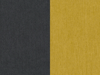 NABBI Ella II rozkladacia pohovka s úložným priestorom čierna / žltá – Obrázok 3