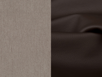 NABBI Otelo L rohová sedačka s rozkladom a úložným priestorom béžová / tmavohnedá – Obrázok 2