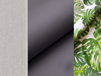 NABBI Licaro U P rohová sedačka u s rozkladom a úložným priestorom svetlosivá / sivá / vzor – Obrázok 2